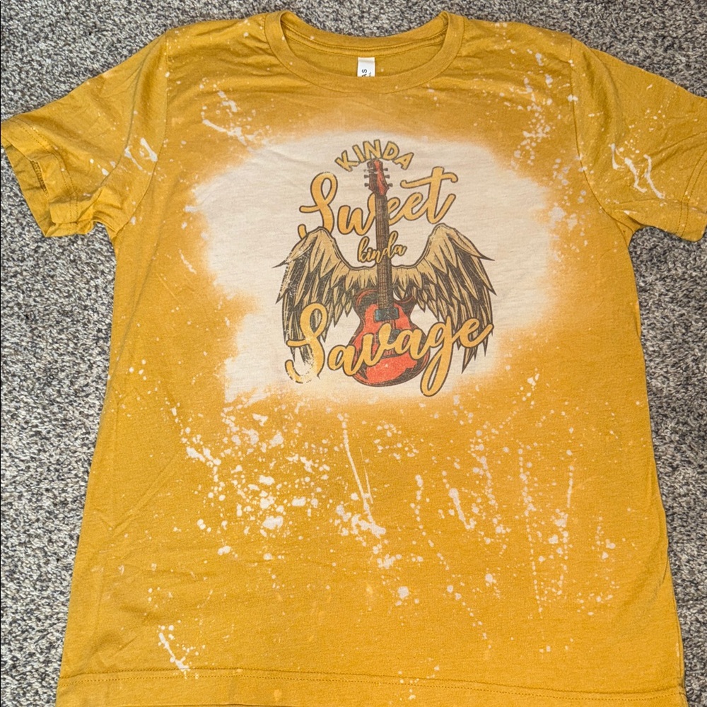 Bella Canvas Graphic Tee - Mustard Yellow